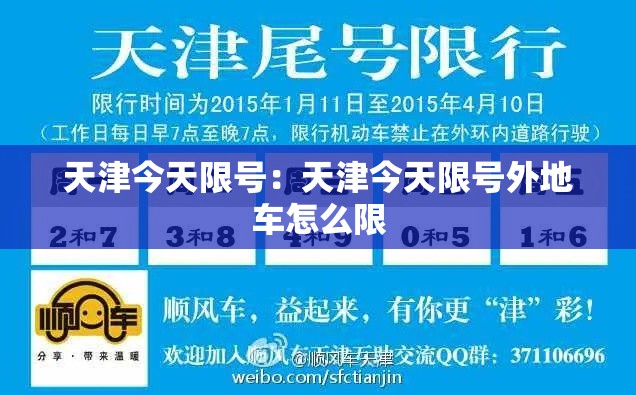 天津今天限号:天津今天限号外地车怎么限 天津今天限号:天津今天限号外地车怎么限