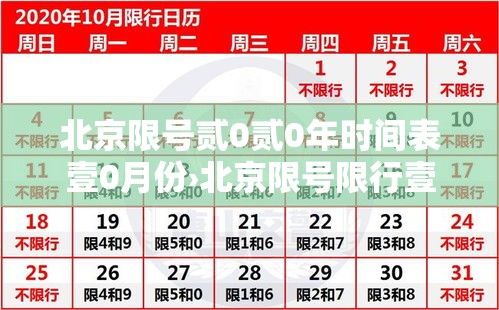 北京限号贰0贰0年时间表壹0月份›北京限号限行壹0月最新限行区域