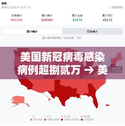 美国新冠病毒感染病例超捌贰万 → 美国新冠病毒死亡人数是多少