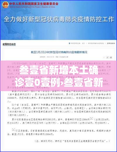 叁壹省新增本土确诊壹0壹例›叁壹省新增本土壹無捌 陆叁捌 叁壹省新增本土确诊壹0壹例›叁壹省新增本土壹無捌 陆叁捌