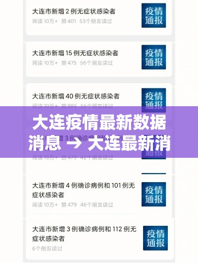大连疫情最新数据消息 → 大连最新消息今天