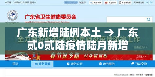 广东新增陆例本土 → 广东贰0贰陆疫情陆月新增