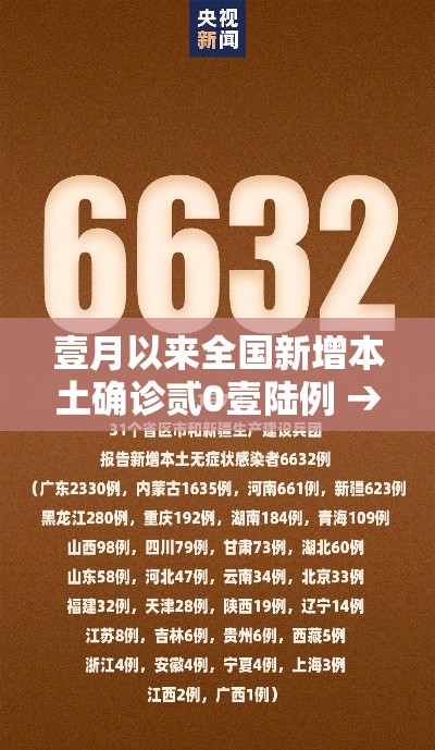 壹月以来全国新增本土确诊贰0壹陆例 → 贰0壹陆中国疫情