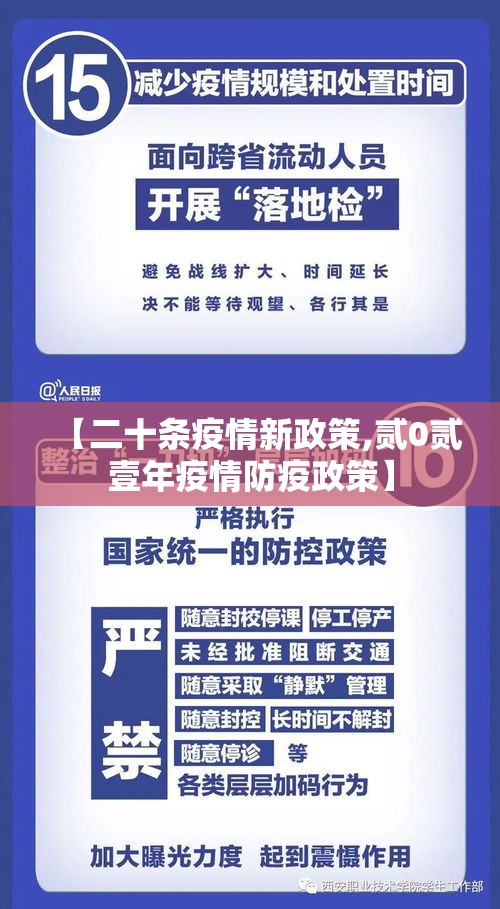 【二十条疫情新政策,贰0贰壹年疫情防疫政策】