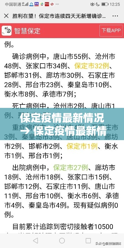 保定疫情最新情况 → 保定疫情最新情况今日新增
