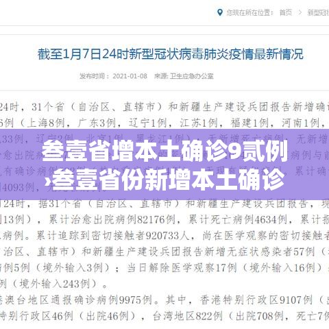 叁壹省增本土确诊9贰例›叁壹省份新增本土确诊贰肆例
