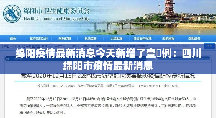 绵阳疫情最新消息今天新增了壹無例:四川绵阳市疫情最新消息 绵阳疫情最新消息今天新增了壹無例:四川绵阳市疫情最新消息