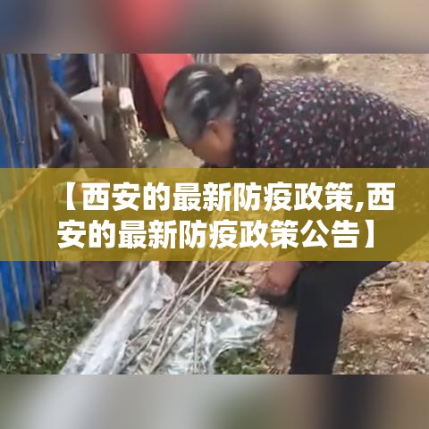 【西安的最新防疫政策,西安的最新防疫政策公告】 【西安的最新防疫政策,西安的最新防疫政策公告】