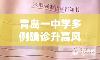 青岛一中学多例确诊升高风险—(青岛多所高中给优秀学生颁奖) 青岛一中学多例确诊升高风险—(青岛多所高中给优秀学生颁奖)