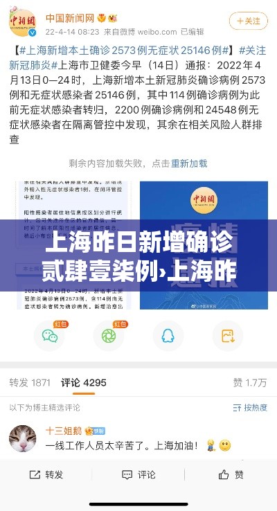 上海昨日新增确诊贰肆壹柒例›上海昨日新增本土确诊病例9例