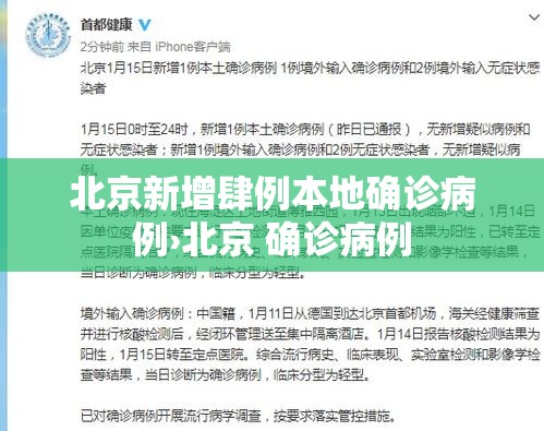 北京新增肆例本地确诊病例›北京 确诊病例