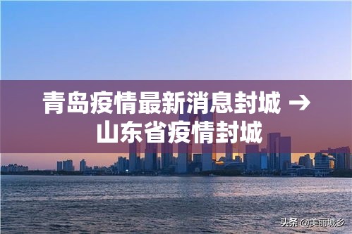 青岛疫情最新消息封城 → 山东省疫情封城