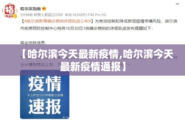 【哈尔滨今天最新疫情,哈尔滨今天最新疫情通报】