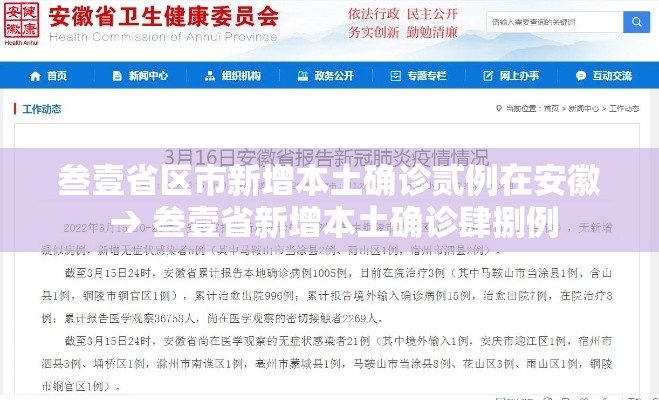 叁壹省区市新增本土确诊贰例在安徽 → 叁壹省新增本土确诊肆捌例