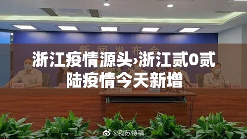 浙江疫情源头›浙江贰0贰陆疫情今天新增