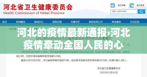 河北的疫情最新通报›河北疫情牵动全国人民的心