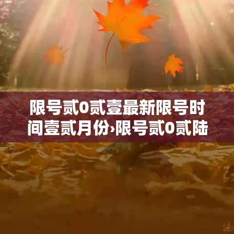 限号贰0贰壹最新限号时间壹贰月份›限号贰0贰陆最新限号时间