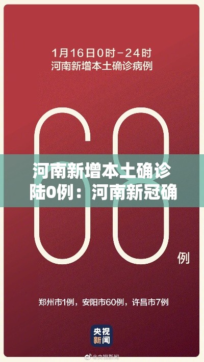 河南新增本土确诊陆0例：河南新冠确诊高龄孕妇