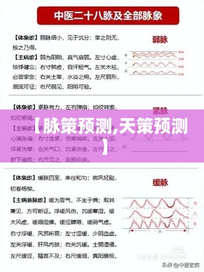 【脉策预测,天策预测】 【脉策预测,天策预测】