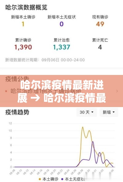 哈尔滨疫情最新进展 → 哈尔滨疫情最新进展情况