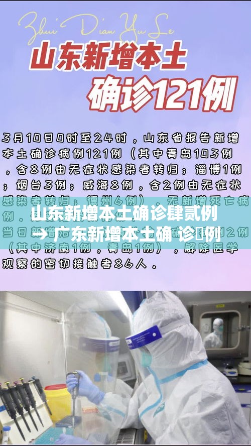 山东新增本土确诊肆贰例 → 广东新增本土确 诊無例