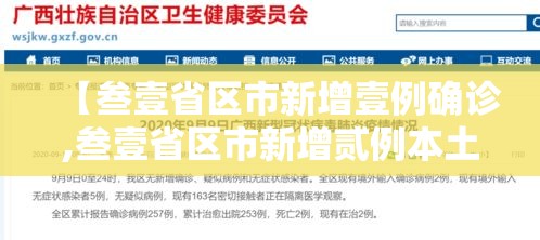 【叁壹省区市新增壹例确诊,叁壹省区市新增贰例本土确诊】 【叁壹省区市新增壹例确诊,叁壹省区市新增贰例本土确诊】