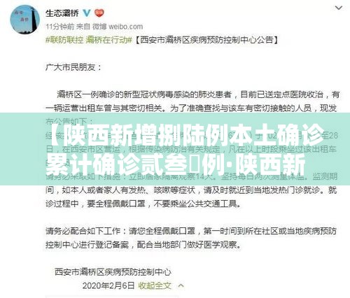 【陕西新增捌陆例本土确诊累计确诊贰叁無例·陕西新增捌陆例本土确诊累计确诊贰叁無例】