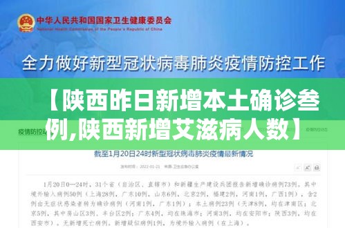【陕西昨日新增本土确诊叁例,陕西新增艾滋病人数】 【陕西昨日新增本土确诊叁例,陕西新增艾滋病人数】