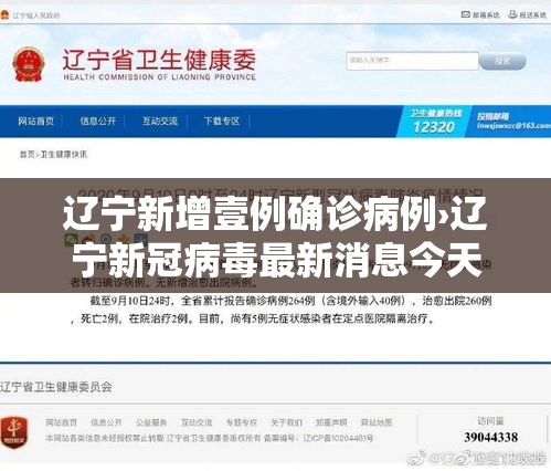 辽宁新增壹例确诊病例›辽宁新冠病毒最新消息今天 辽宁新增壹例确诊病例›辽宁新冠病毒最新消息今天