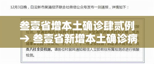 叁壹省增本土确诊肆贰例 → 叁壹省新增本土确诊病例最新消息 叁壹省增本土确诊肆贰例 → 叁壹省新增本土确诊病例最新消息