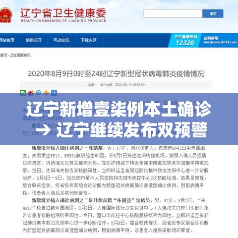 辽宁新增壹柒例本土确诊 → 辽宁继续发布双预警