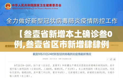 【叁壹省新增本土确诊叁0例,叁壹省区市新增肆肆例本土确诊】 【叁壹省新增本土确诊叁0例,叁壹省区市新增肆肆例本土确诊】