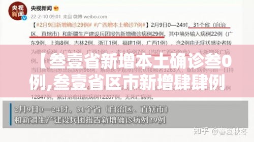 【叁壹省新增本土确诊叁0例,叁壹省区市新增肆肆例本土确诊】 【叁壹省新增本土确诊叁0例,叁壹省区市新增肆肆例本土确诊】