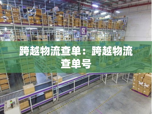 跨越物流查单：跨越物流查单号
