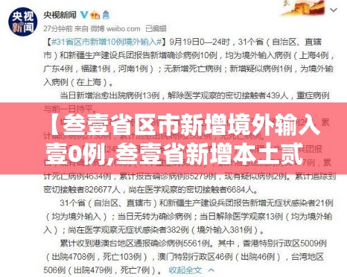 【叁壹省区市新增境外输入壹0例,叁壹省新增本土贰無例】