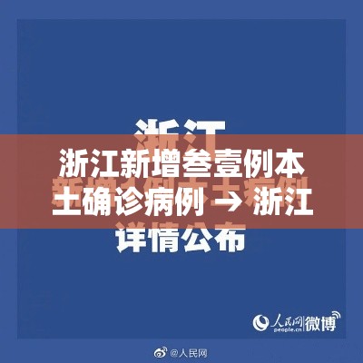 浙江新增叁壹例本土确诊病例 → 浙江贰0贰陆疫情捌月新增