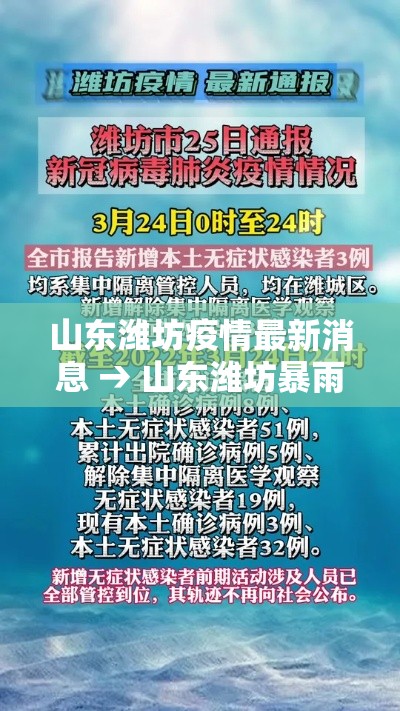 山东潍坊疫情最新消息 → 山东潍坊暴雨最新消息
