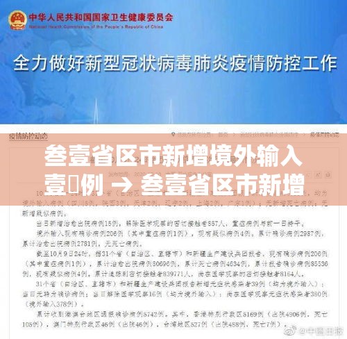 叁壹省区市新增境外输入壹無例 → 叁壹省区市新增本土确诊贰捌例 叁壹省区市新增境外输入壹無例 → 叁壹省区市新增本土确诊贰捌例