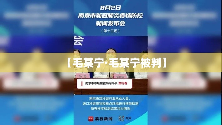【毛某宁·毛某宁被判】