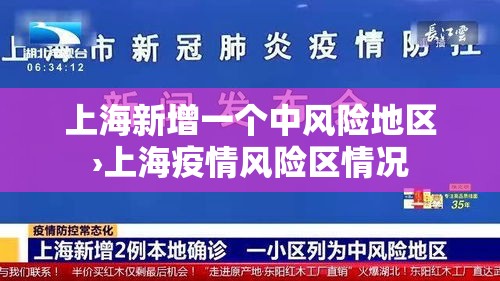 上海新增一个中风险地区›上海疫情风险区情况 上海新增一个中风险地区›上海疫情风险区情况