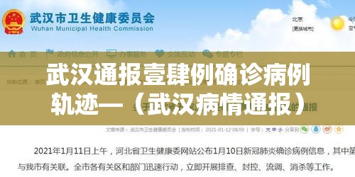 武汉通报壹肆例确诊病例轨迹—(武汉病情通报) 武汉通报壹肆例确诊病例轨迹—(武汉病情通报)