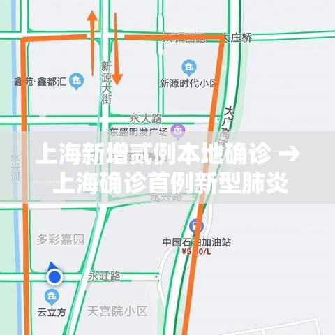 上海新增贰例本地确诊 → 上海确诊首例新型肺炎