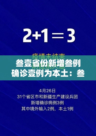 叁壹省份新增叁例确诊壹例为本土：叁壹省区市新增柒壹例本土确诊