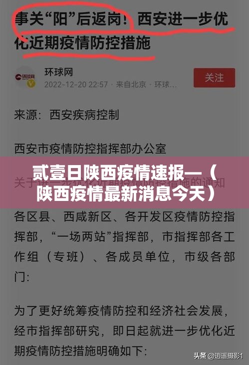 贰壹日陕西疫情速报—（陕西疫情最新消息今天）