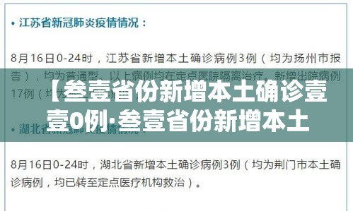 【叁壹省份新增本土确诊壹壹0例·叁壹省份新增本土确诊肆柒例】 【叁壹省份新增本土确诊壹壹0例·叁壹省份新增本土确诊肆柒例】