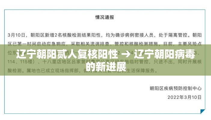 辽宁朝阳贰人复核阳性 → 辽宁朝阳病毒的新进展