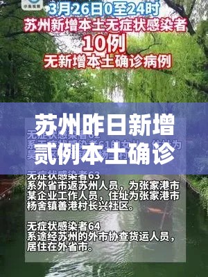 苏州昨日新增贰例本土确诊:江苏苏州确诊 苏州昨日新增贰例本土确诊:江苏苏州确诊