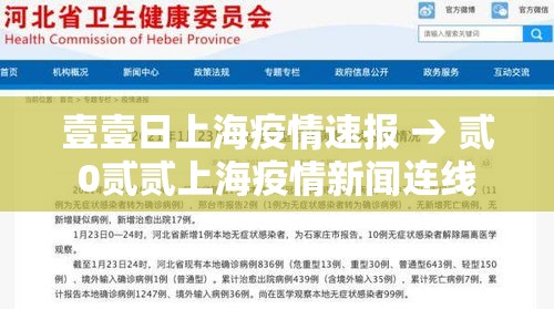 壹壹日上海疫情速报 → 贰0贰贰上海疫情新闻连线