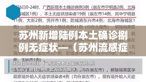 苏州新增陆例本土确诊捌例无症状—(苏州流感症状) 苏州新增陆例本土确诊捌例无症状—(苏州流感症状)