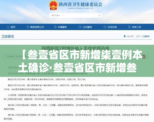 【叁壹省区市新增柒壹例本土确诊·叁壹省区市新增叁例本土确诊】 【叁壹省区市新增柒壹例本土确诊·叁壹省区市新增叁例本土确诊】
